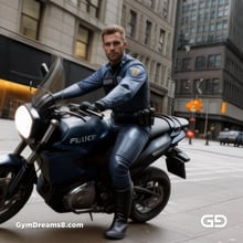 Police. Portraits of police officers, rendered as photographs with Stable Diffusion and Virile Reality v3 Beta.