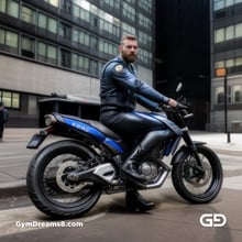 Police. Portraits of police officers, rendered as photographs with Stable Diffusion and Virile Reality v3 Beta.