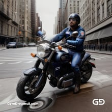 Police. Portraits of police officers, rendered as photographs with Stable Diffusion and Virile Reality v3 Beta.