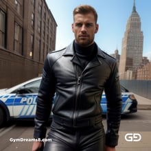 Police. Portraits of police officers, rendered as photographs with Stable Diffusion and Virile Reality v3 Beta.