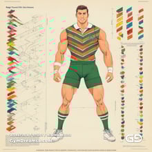 Rugby Diagrams. Stable Diffusion with SDXL.