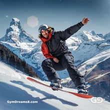 Snowboarding near Matterhorn, Gornegrat, Zermatt, Switzerland. Stable Diffusion SDXL + Virile Reality 3 Beta 3.