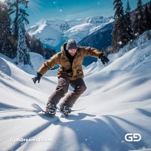 Snowboarding near Matterhorn, Gornegrat, Zermatt, Switzerland. Stable Diffusion SDXL + Virile Reality 3 Beta 3.