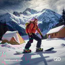 Snowboarding near Matterhorn, Gornegrat, Zermatt, Switzerland. Stable Diffusion SDXL + Virile Reality 3 Beta 3.