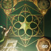 Seed of Life. Sacred Geometry. Symbol of creation. Stable Diffusion with Airfuck’s Wild Mix and Control Nets.