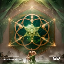 Seed of Life. Sacred Geometry. Symbol of creation. Stable Diffusion with Airfuck’s Wild Mix and Control Nets.