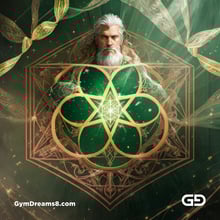 Seed of Life. Sacred Geometry. Symbol of creation. Stable Diffusion with Airfuck’s Wild Mix and Control Nets.