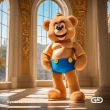 Teddy, Rugby, Stripes. Part 3. Men in long rugby socks with teddy bears. Rendered in Stable Diffusion with SDXL.