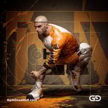 chav. Ink and Masculinity. Fusion of Abstract Expressionist Paint, Cubist Composition, Typography, and Male Figures, with Stable Diffusion and Airfuck’s Wild Mix.