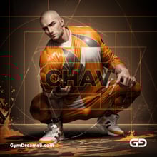 chav. Ink and Masculinity. Fusion of Abstract Expressionist Paint, Cubist Composition, Typography, and Male Figures, with Stable Diffusion and Airfuck’s Wild Mix.