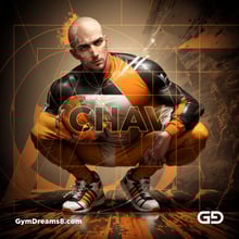 chav. Ink and Masculinity. Fusion of Abstract Expressionist Paint, Cubist Composition, Typography, and Male Figures, with Stable Diffusion and Airfuck’s Wild Mix.