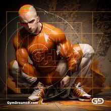 chav. Ink and Masculinity. Fusion of Abstract Expressionist Paint, Cubist Composition, Typography, and Male Figures, with Stable Diffusion and Airfuck’s Wild Mix.