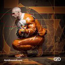 chav. Ink and Masculinity. Fusion of Abstract Expressionist Paint, Cubist Composition, Typography, and Male Figures, with Stable Diffusion and Airfuck’s Wild Mix.