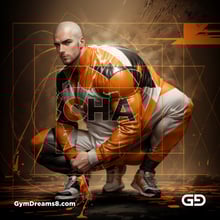 chav. Ink and Masculinity. Fusion of Abstract Expressionist Paint, Cubist Composition, Typography, and Male Figures, with Stable Diffusion and Airfuck’s Wild Mix.