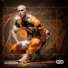chav. Ink and Masculinity. Fusion of Abstract Expressionist Paint, Cubist Composition, Typography, and Male Figures, with Stable Diffusion and Airfuck’s Wild Mix.