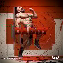 Daddy - Abstract Expressionist Typography