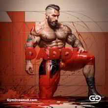 Daddy - Abstract Expressionist Typography