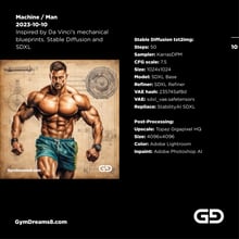 Mechanical Blueprint, Prelude 1 to Vibrant Beginnings. Stable Diffusion, Vibrant Horizon Turbo XL.