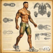 Mechanical Blueprint 2, Prelude 2 to Vibrant Beginnings. Stable Diffusion, Vibrant Horizon Turbo XL.