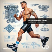 Mechanical Blueprint 3, Prelude 3 to Vibrant Beginnings. Stable Diffusion, Vibrant Horizon Turbo XL.