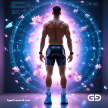 Holographic Mechanical Blueprint 2, Prelude 5 to Vibrant Beginnings. Stable Diffusion, Vibrant Horizon Turbo XL.