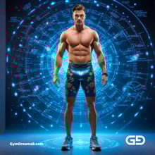 Holographic Mechanical Blueprint 2, Prelude 5 to Vibrant Beginnings. Stable Diffusion, Vibrant Horizon Turbo XL.